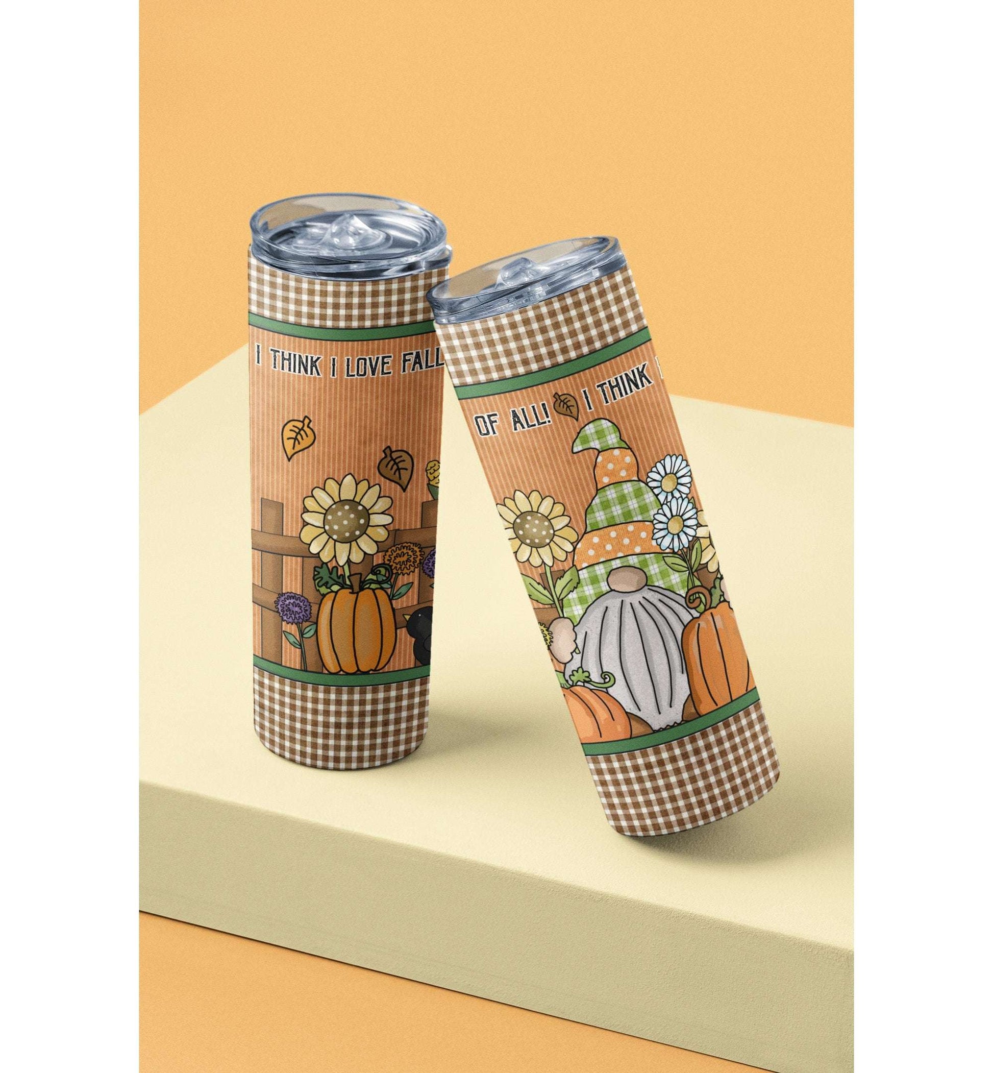 I Love Fall Most of All Skinny Tumbler Skinny Tumblers 25