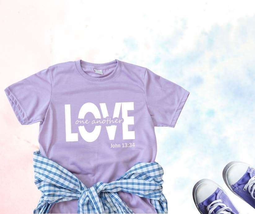 Love One Another - John 13:34 Shirt Apparel 18